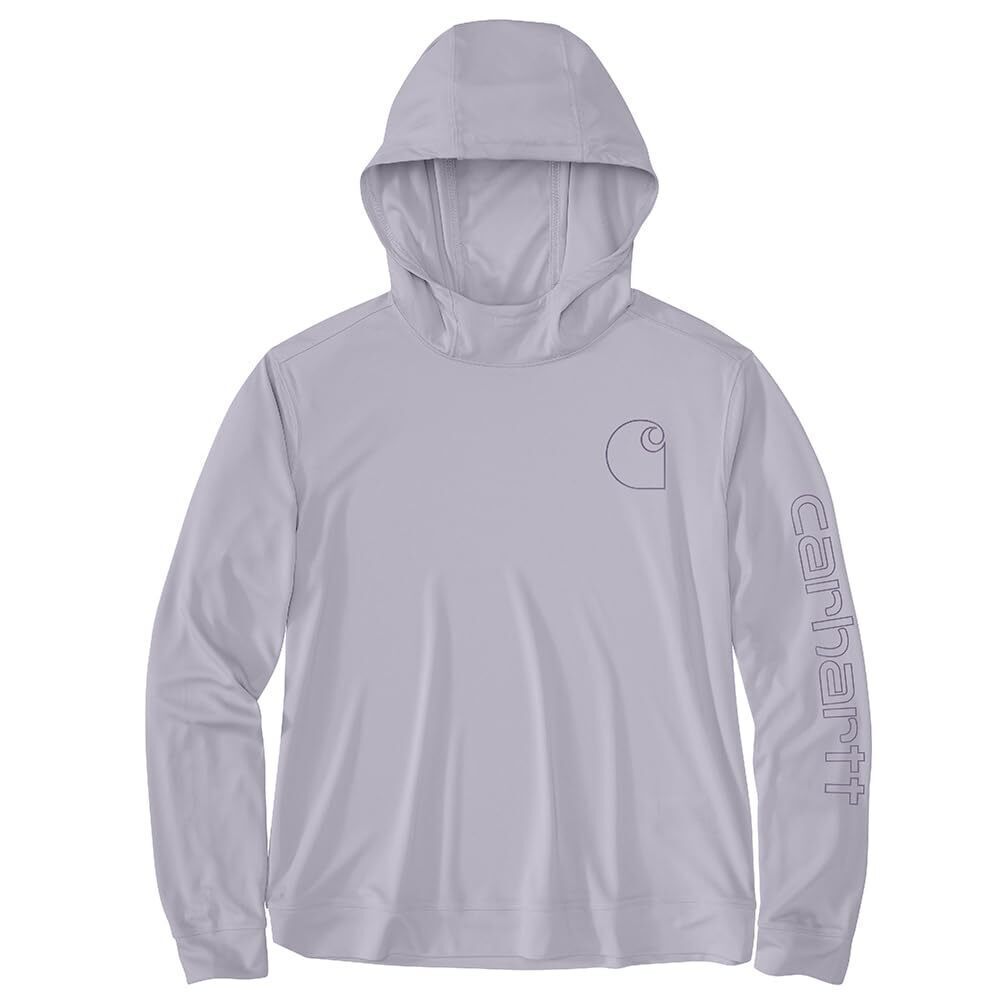 Carhartt Women's Force Sun Defender Lightweight Long-Sleeve Hooded T-Shirt